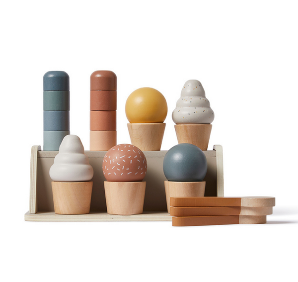 Flexa Ice Cream Wooden Toy Set
