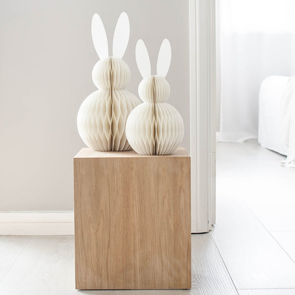 Nordic Rooms Honeycomb Paper Easter Bunny,
