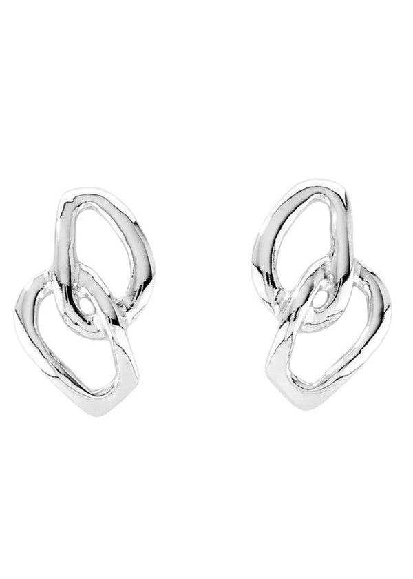 Unode50 Inseperables Earrings, Silver