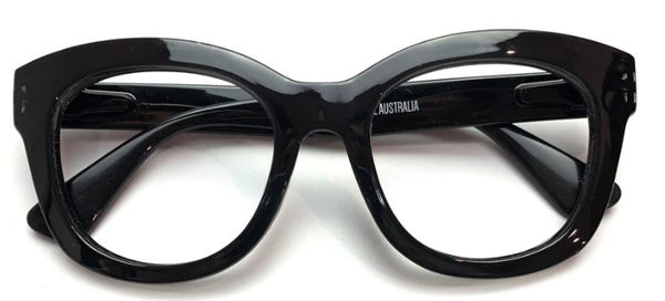 Captivated Eyewear Iris Glasses, Black