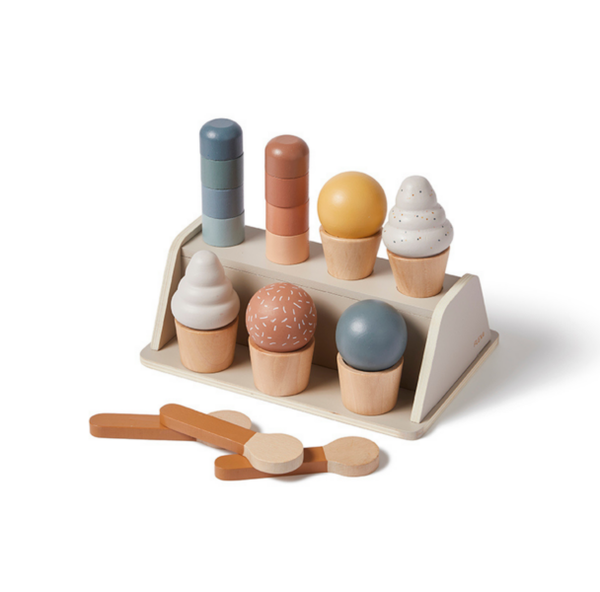 Flexa Ice Cream Wooden Toy Set