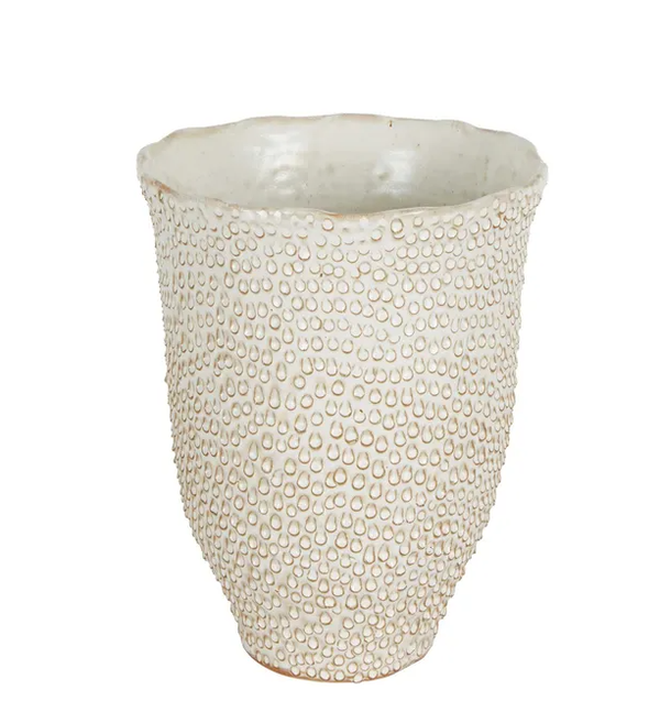 Spotted Bud Ceramic Vase