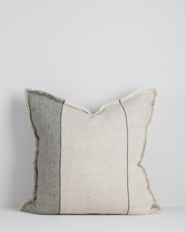 Baya Frankton Linen Cushion, Sage