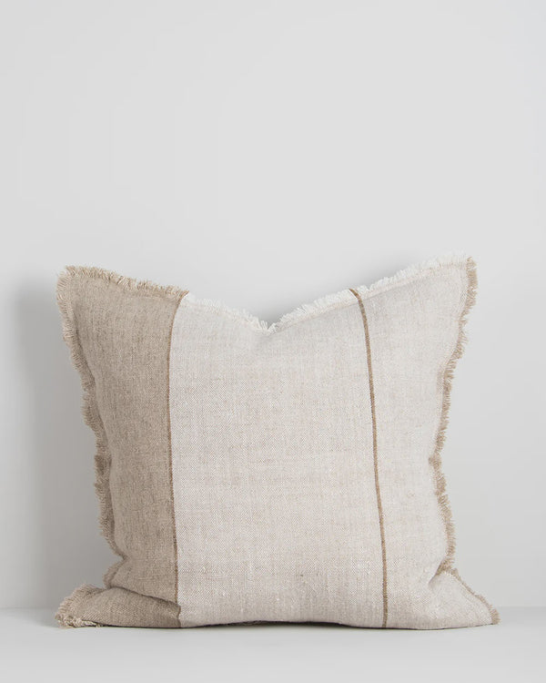 Baya Frankton Linen Cushion, Sand