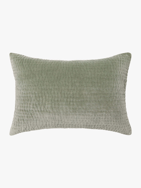 Cino Velvet Pillowcases, Fern