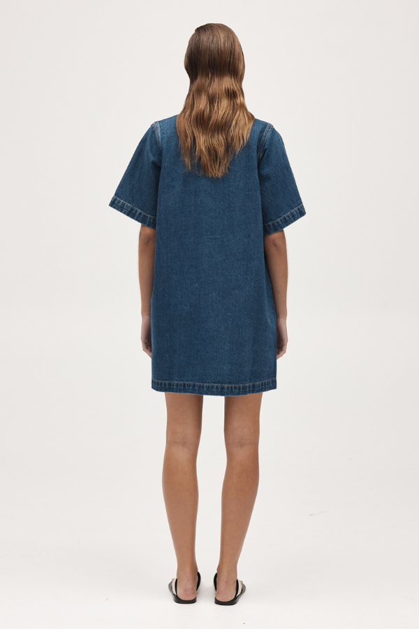 Marle Darla Dress, Heritage Blue