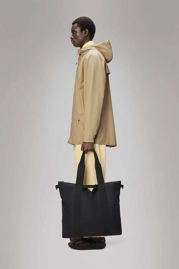 Rains Tote Bag, Black