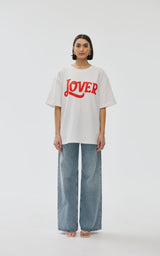 Kinny Lover Tee, White