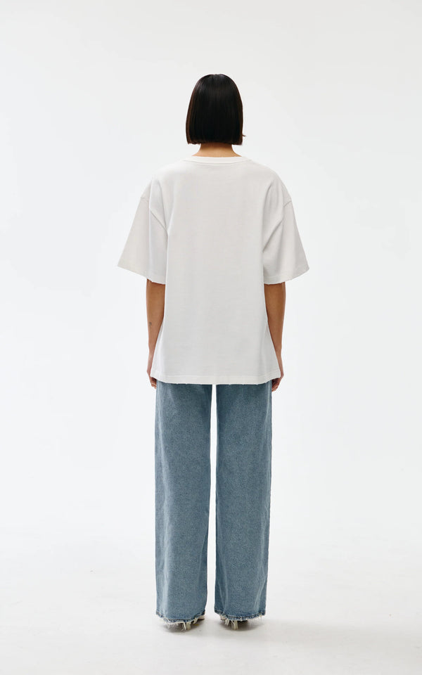 Kinny Lover Tee, White