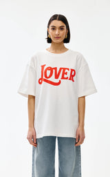 Kinny Lover Tee, White
