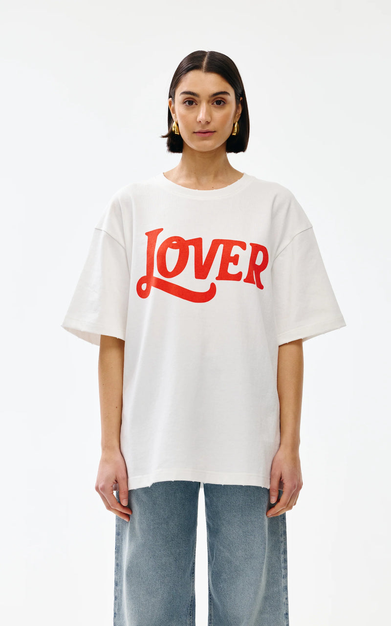 Kinny Lover Tee, White