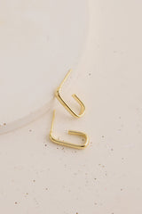 Thurston & Lovey, Abagail Earring, Gold