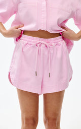 Kinny Juniper Short, Blush Denim
