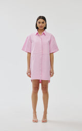 Kinny Freya Dress, Blush Denim