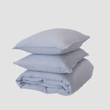 French Linen Duvet Cover, Soft Blue