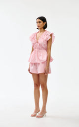 Kinny Bobbie Top, Blush