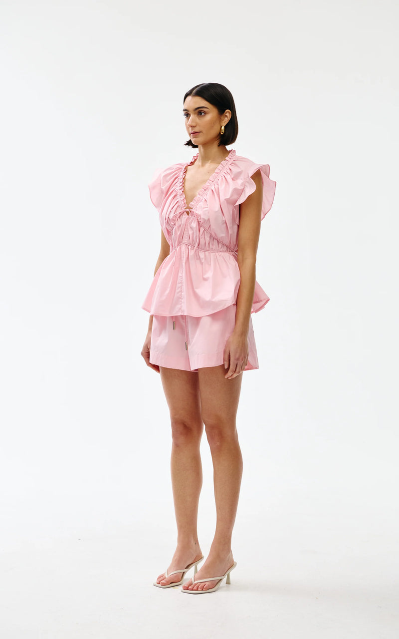 Kinny Bobbie Top, Blush