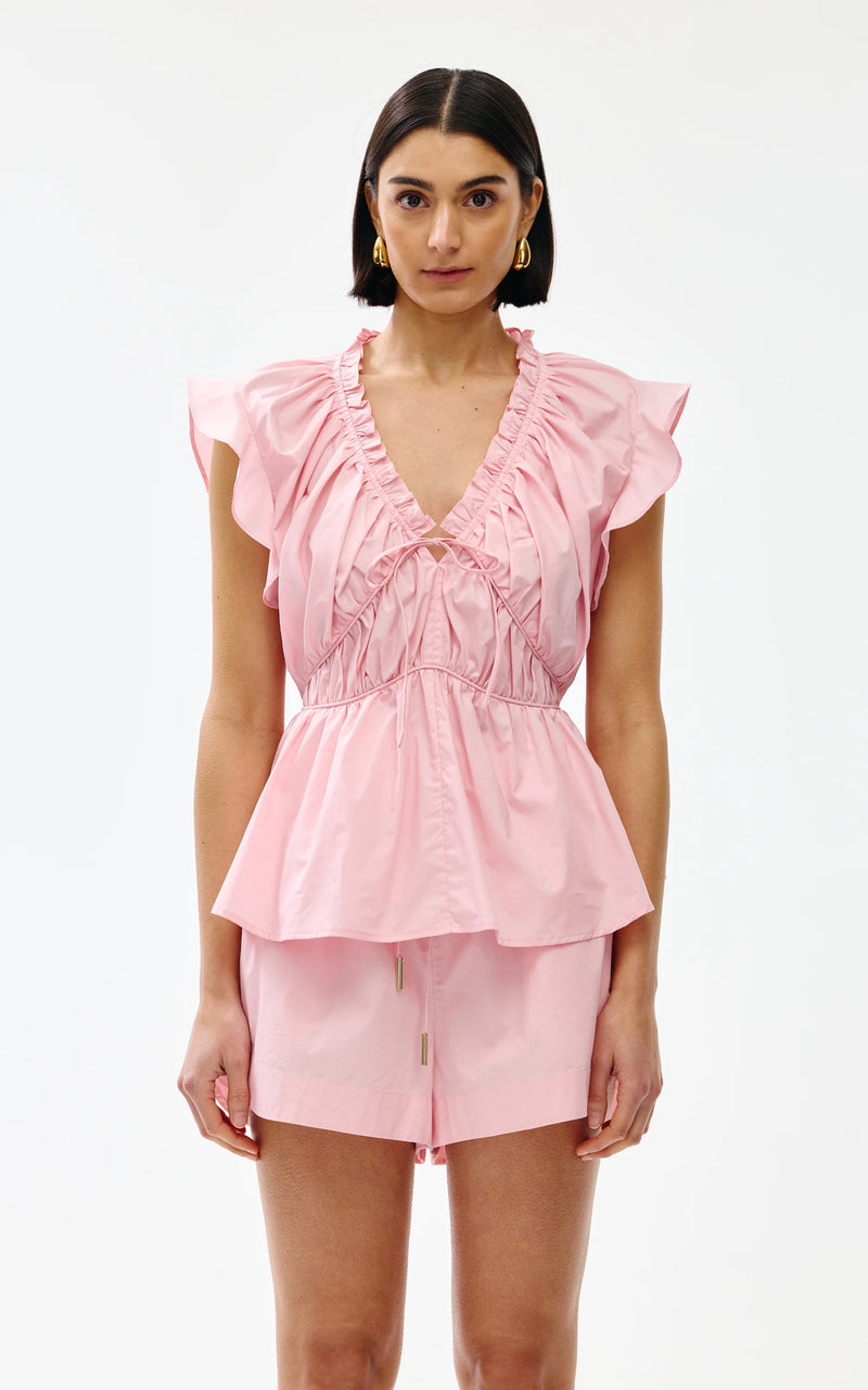 Kinny Bobbie Top, Blush