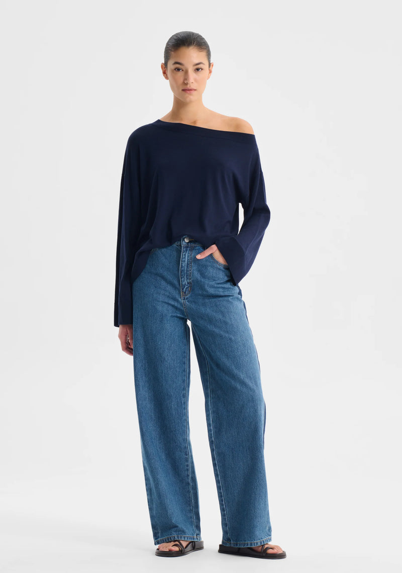 Morrison Rhyan Knit Pullover, Navy