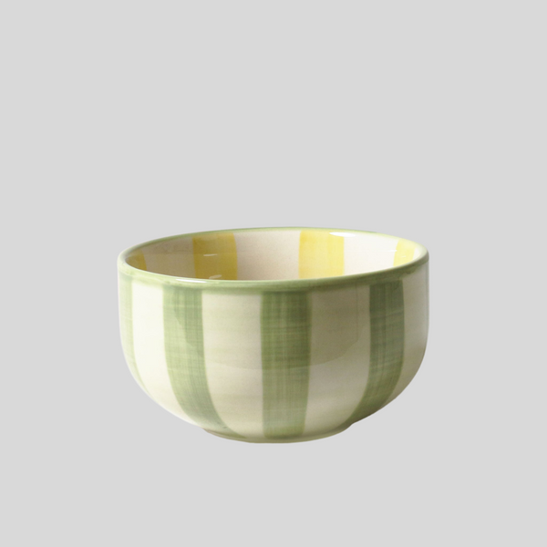 June's Garden Condiment Bowl, Yellow Bush Pea