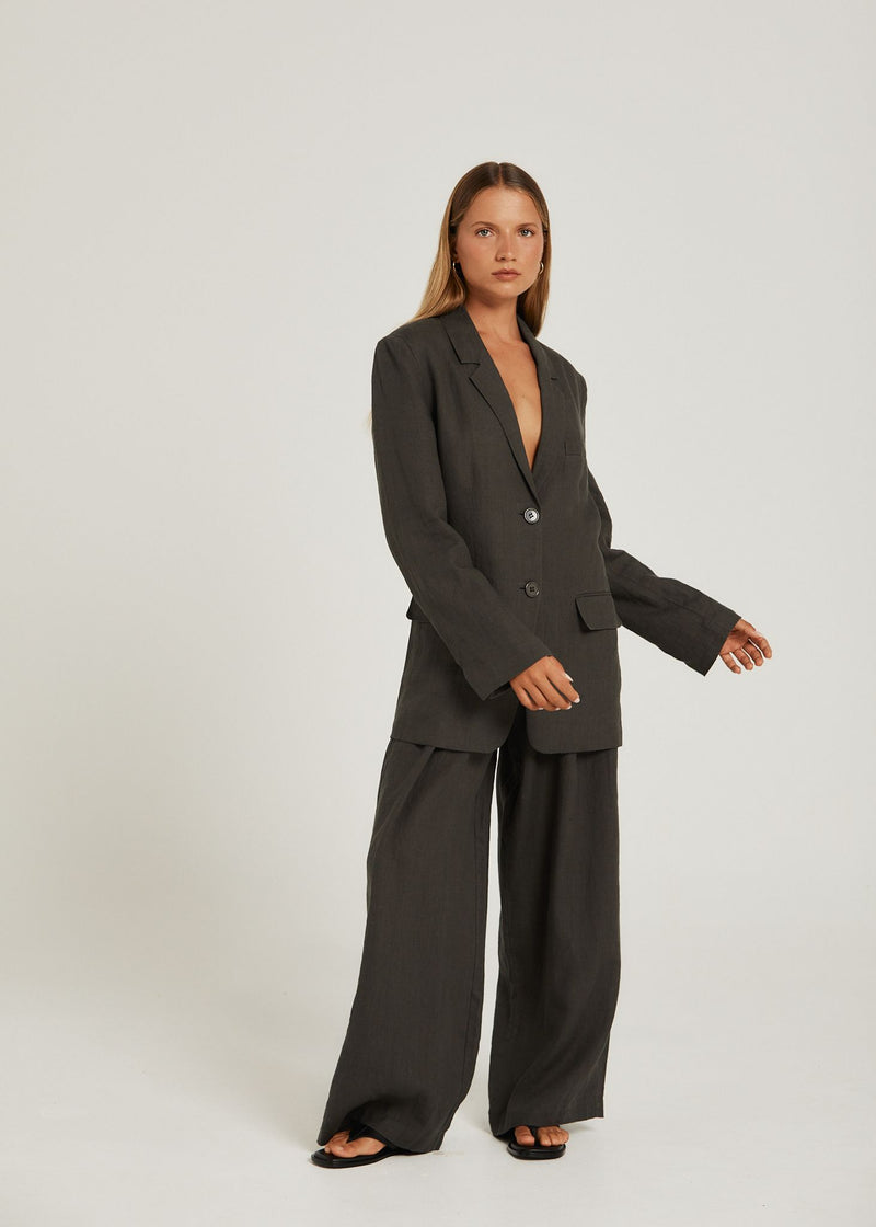 PippaRidley Elle Blazer, Charcoal