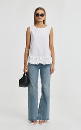 Kinney Lola Top, Ivory