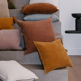 Eadie Hudson Corduroy Cushion Mustard