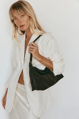 Vestirsi Eden Dark Chocolate Suede Bag
