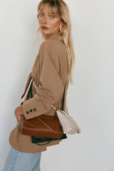 Vestirsi Ashley Tan Leather Crossboddy Bag
