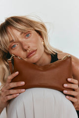 Vestirsi Ashley Tan Leather Crossboddy Bag
