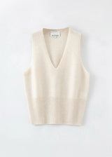 Cashmere Classic Tank, Pearl Shell
