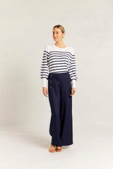 Alessandra Atlas Pant, Navy