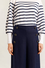 Alessandra Atlas Pant, Navy