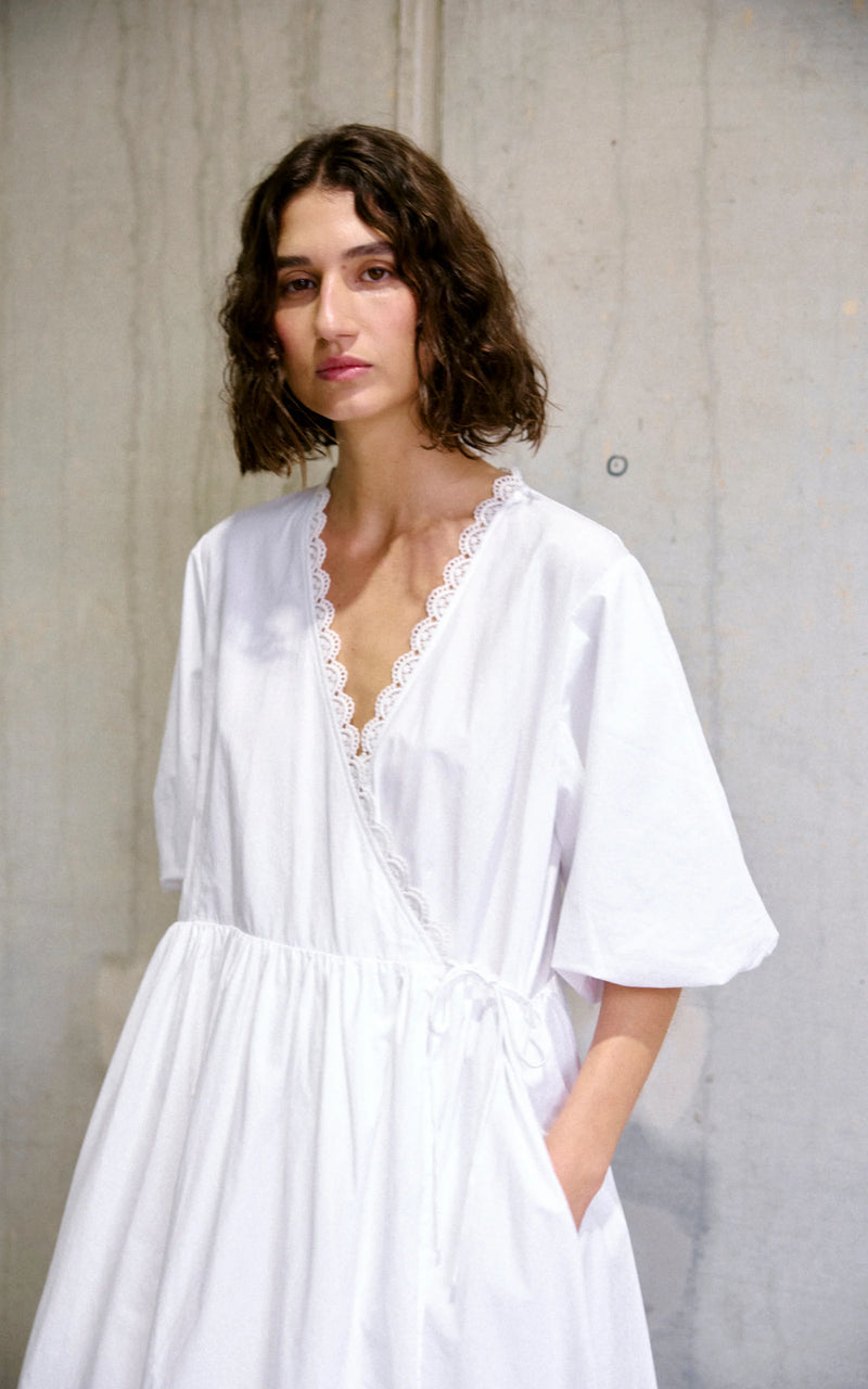 Kinny Mali Dress, Ivory