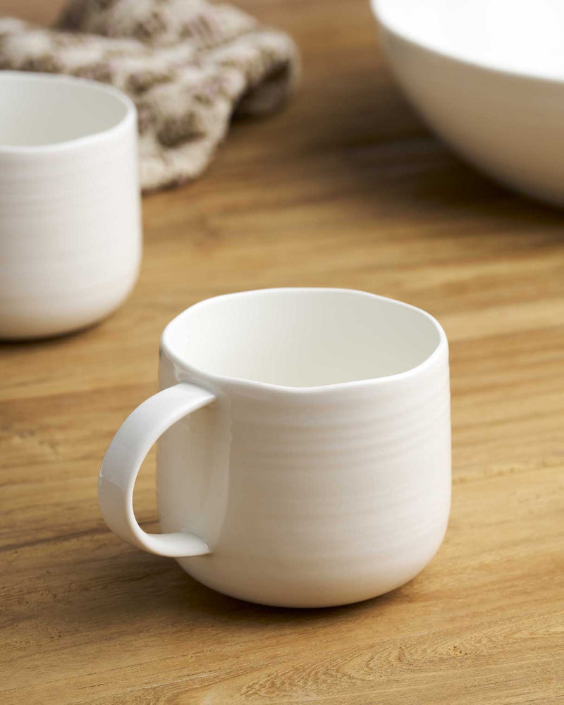 At Home Mug 4 pack White