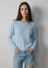 Aleger Clouded Top, Whisper Blue