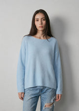 Aleger Clouded Top, Whisper Blue