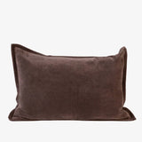 Eadie Evelyn Velvet Cushion, Mink