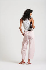 Le Weekend Cotton Nylon Pant, Icy Pink