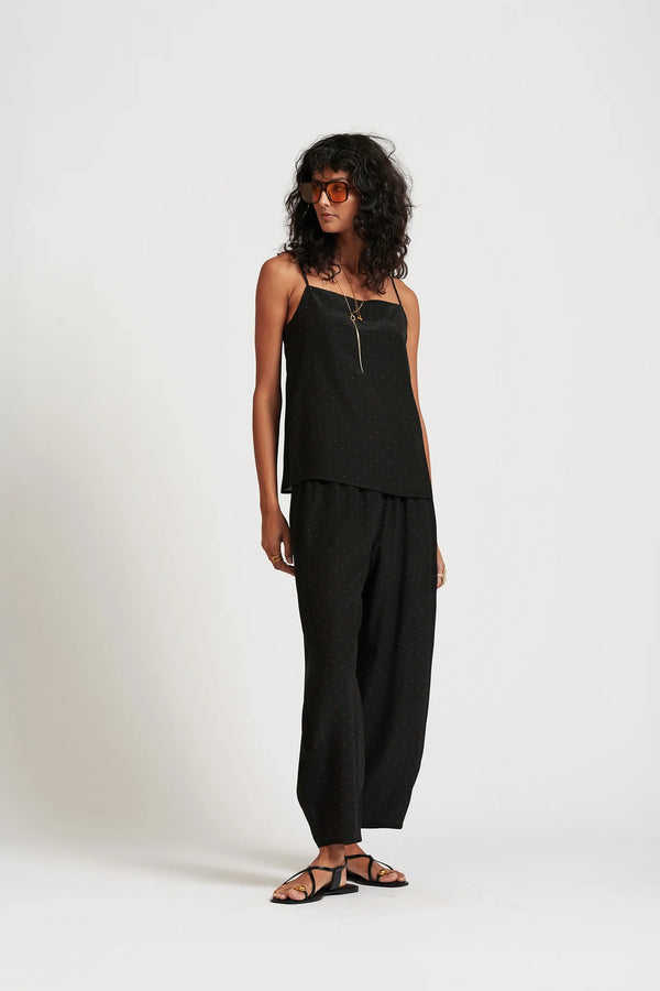 Le Dot Silk Cami, Ink