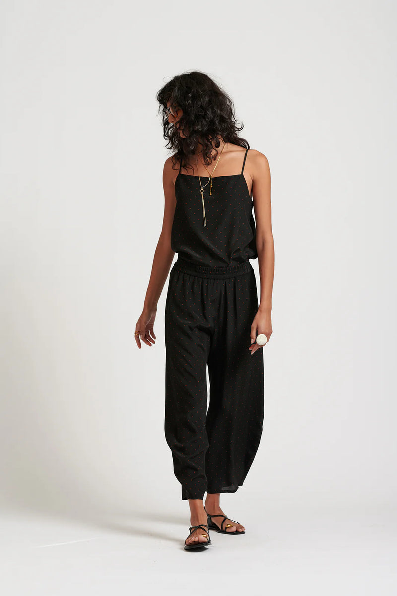 Le Dot Silk Cami, Ink