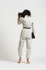 Le Weekend Cotton Nylon Blazer, Icy Grey