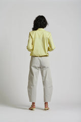 Le Weekend Cotton Nylon Pant, Icy Grey
