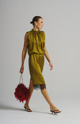 Le Cocktail Skirt, Olive