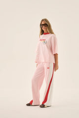Araminta James Vacanza Short Sleeve Tee, Pink