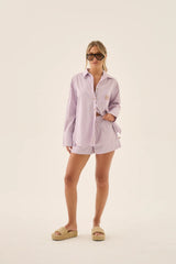 Ajja Stripe Short, Lavender