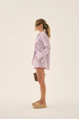 Ajja Stripe Short, Lavender
