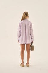 Ajja Stripe Shirt, Lavendar