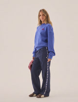 Araminta James Pomodoro Twill Pant, Navy