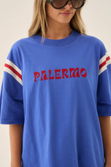 Araminta James Palermo Panel Tee, Colbalt Blue